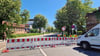 Sperrung der Ernst-Grube-Straße 