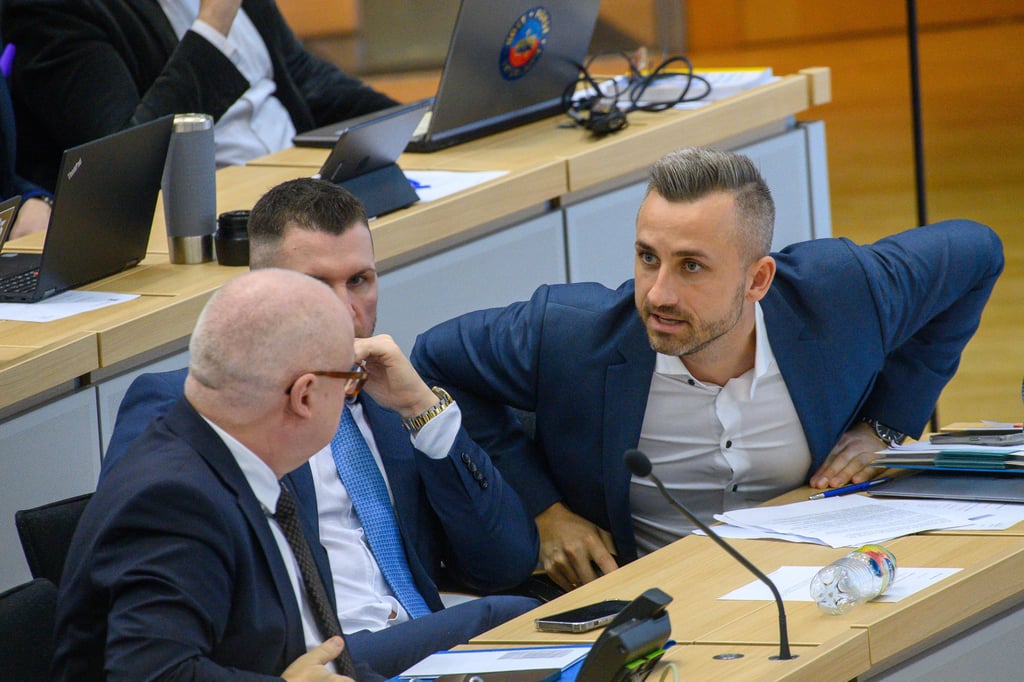 Ulrich Siegmund (rechts) wird Spitzenkandidat der AfD zur Landtagswahl im September 2026.
