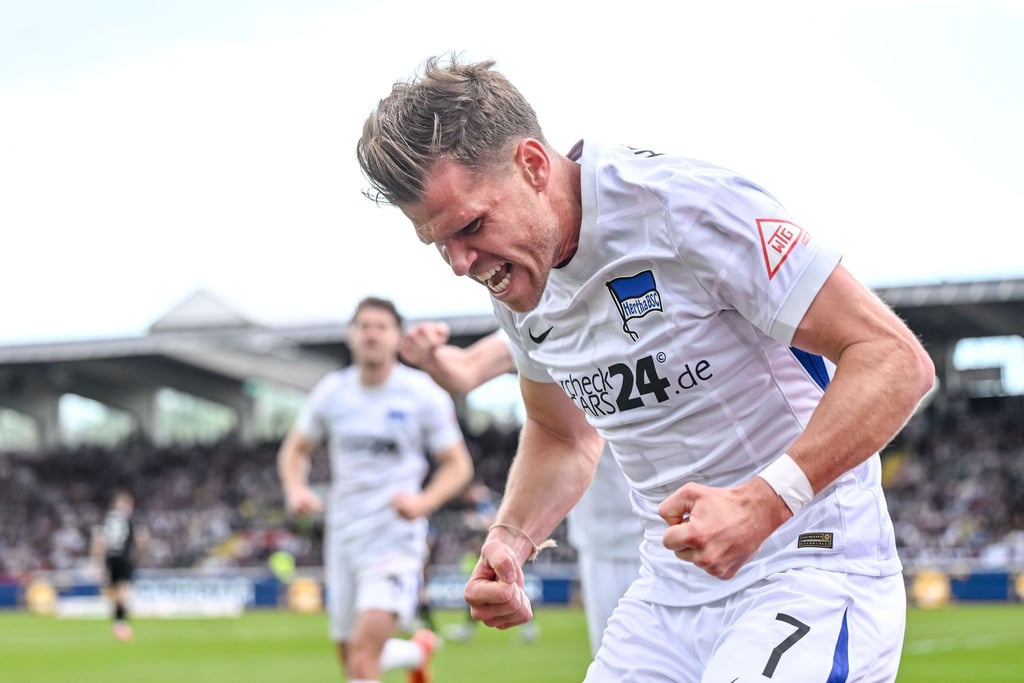 Florian Niederlechner verlässt Hertha BSC.