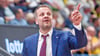 Trainer Janis Gailitis ist der Vater des MBC-Erfolgs, spielt mit dem Team jetzt um das Playoff-Viertelfinale. 