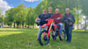Freuen sich auf die Pfingsmasche: Alex Ramien (v.l.), Luke Ramien, Jacob Werner und André  Pasemann.  