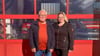 Der ursprüngliche und die amtierende Vereinsvorsitzende: Holger Krauleidis und Lisa Schirrmeister.