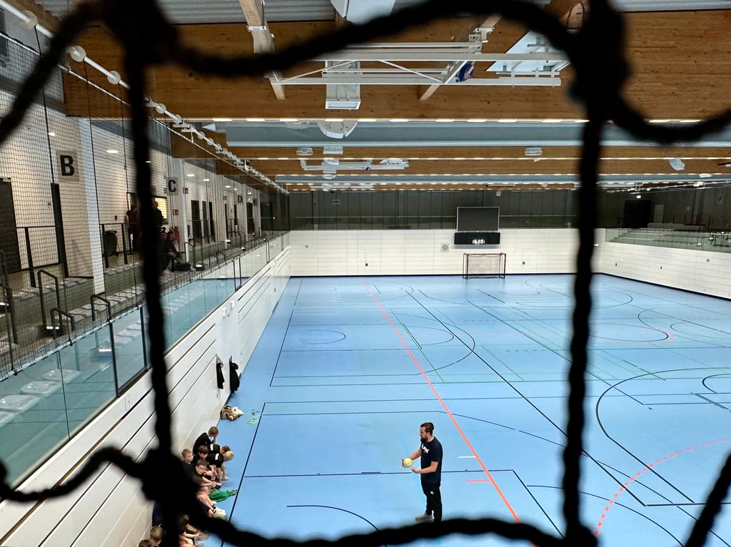 Blick in die Wolfgang-Lakenmacher-Halle in Magdeburg-Nordwest.