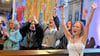 Begeisterung bei den Swifties beim Taylor-Swift-Gottesdienst in der Ascherslebener Stephanikirche.