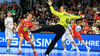 Nikola Portner hatte mit der Schweiz gegen Österreich zwar das Nachsehen. Dennoch qualifizierte sich der SCM-Torwart mit den Eidgenossen für die EM.