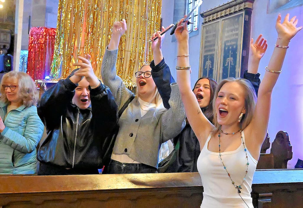 So sah er aus, der Taylor-Swift-Gottesdienst in Aschersleben.
