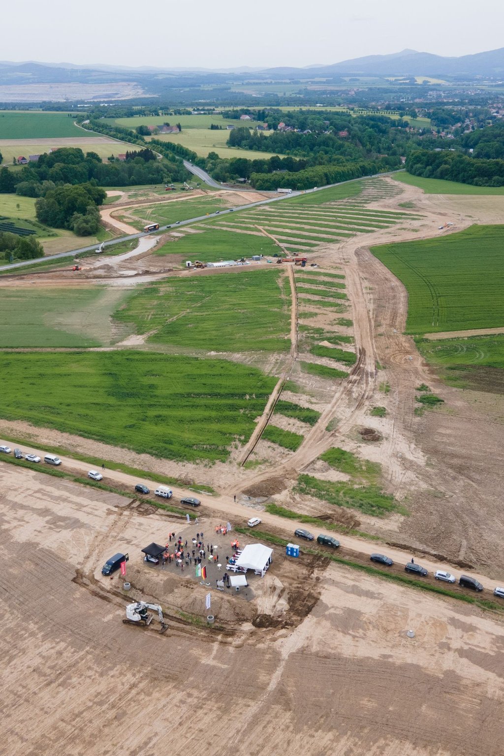 Neues Stück der Bundesstraße 178 bei Zittau wird mit Bürgerfest eröffnet (Archivbild)
