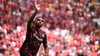 Jonathan Tah bei seinem Abschied aus Leverkusen.