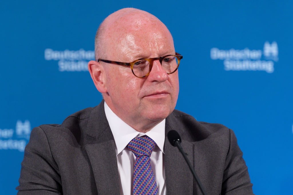 Markus Lewe (CDU), Oberbürgermeister der Stadt Münster fordert als Präsident des Deutschen Städtetages schnelles Handeln der neuen Bundesregierung an. (Archivbild)