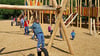 Der Spielplatz „Drachennest“ in Neustadt. Dort gibt es bereits "inklusive" Spielgeräte.