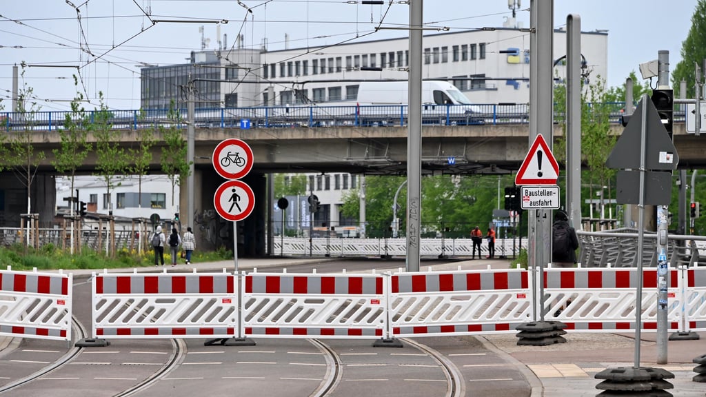 Die Verbindung zwischen der Magdeburger Innenstadt und Stadtfeld ist durch die Sperrung der Ringbrücke gekappt.