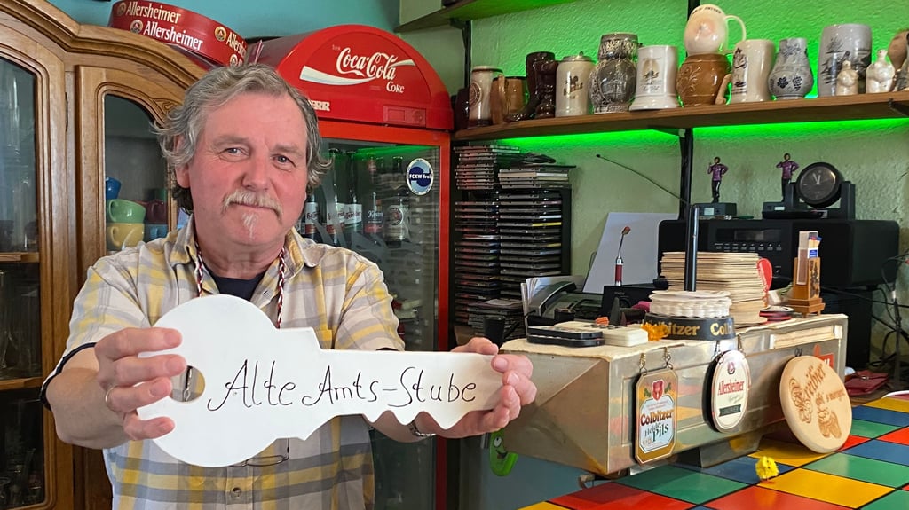 Gerold Baake hat die „Alte Amts-Stube“, seine Kneipe in der Wernigeröder Innenstadt, für immer geschlossen.