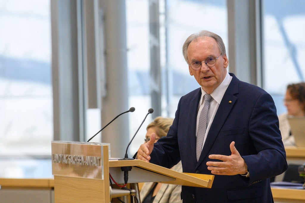 Reiner Haseloff (CDU), Ministerpräsident des Landes Sachsen-Anhalt.