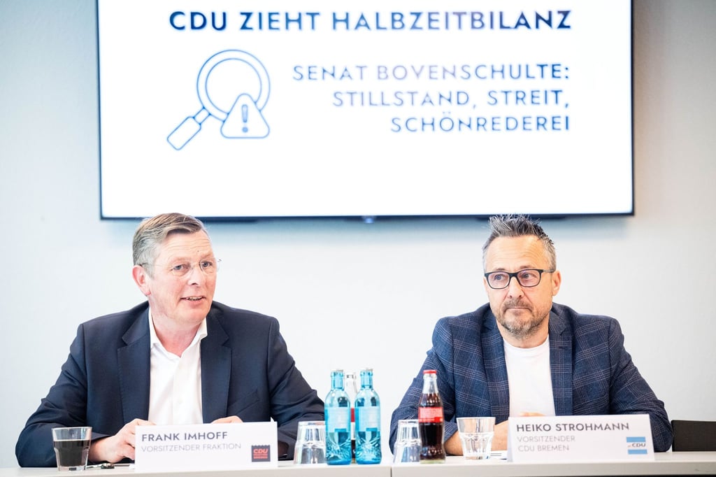 Die CDU kritisiert, dass das politische Klima die Bremer Regierung lähmt.