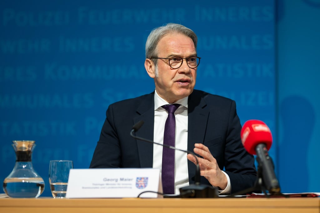 Thüringens Innenminister Georg Maier (SPD) begrüßt das Verbot einer „Reichsbürger“-Gruppierung. (Archivbild)