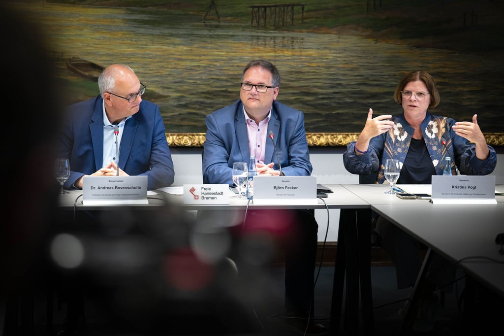 Der Bremer Senat zieht nach zwei Jahren im Amt eine positive Bilanz.
