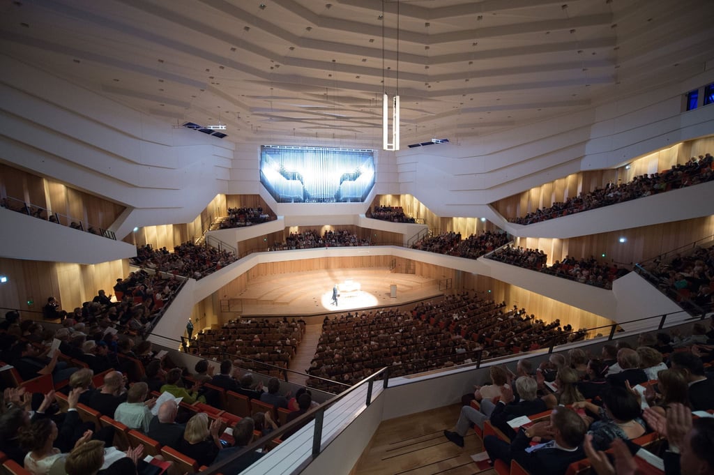 Der Saal der Philharmonie im Kulturpalast Dresden ist bei den Musikfestspielen oft Schauplatz von Konzerten. (Archivbild)