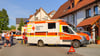 Zwei Fußgänger sind bei dem Vorfall in Notzingen verletzt worden.