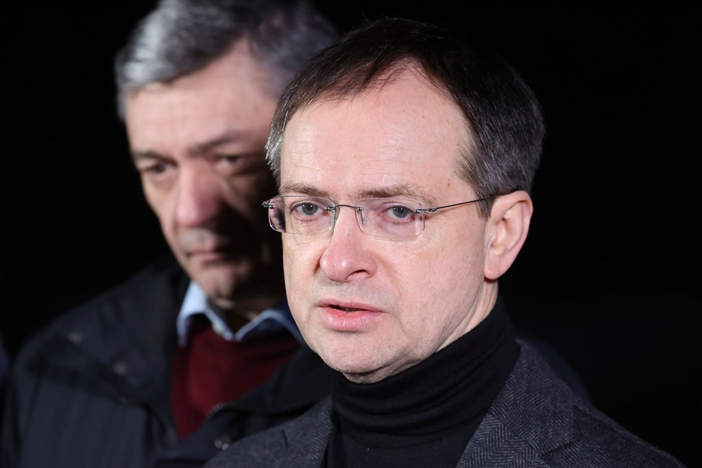 Der frühere russische Kulturminister Wladimir Medinski soll Ukraine-Verhandlungen in Istanbul führen. (Archivbild)