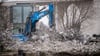 Am Bundeskanzleramt wird seit 2023 gebaut.