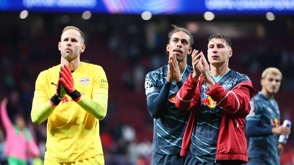 Abschied sofort oder auf Raten? Peter Gulacsi, Yussuf Poulsen und Willi Orban.