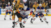 In einem hart umkämpften Spiel setzten sich die Oilers in der Verlängerung durch.