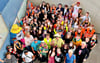 Gruppenbild am letzten Schultag am Campus Technicus. 