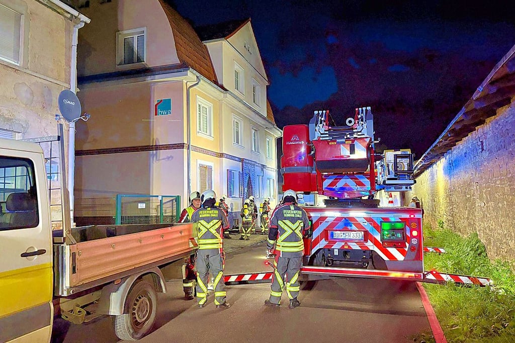 Auf dem Schäferberg musste ein Mehrfamilienhaus evakuiert werden.