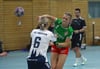 Stella Herbst (im Wurf) hat in der abgelaufenen Regionalliga-Saison 39 Tore erzielt.