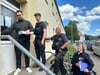 Polizeieinsatz in Rothensee: Unter anderem an der Jersleber Straße klingelten die Beamten bei den Anwohnern. Es ging um die vielen zerkratzten Autos zu Ostern 2025.