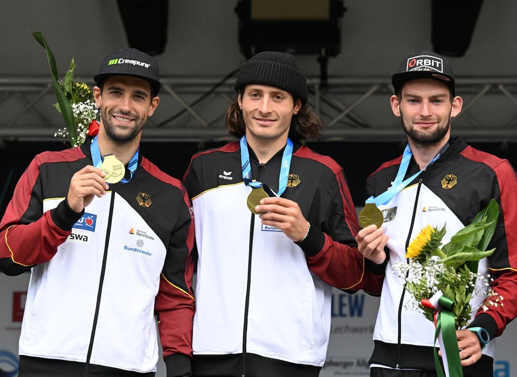 Die Weltmeister von Augsburg 2022 holen sich den EM-Titel 2025 im Teamwettbewerb.