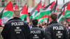 Zwei propalästinensische Demonstrationen sind für den 15. Mai geplant. (Archivbild)