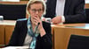 Thüringen mit Finanzministerin Wolf steht vor schwierigen Haushaltsverhandlungen. (Archivbild)