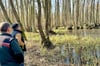 Das Naturschutzgebiet im Bürgerholz war im April noch gut mit Wasser „gefüllt“. Der Zustand hat sich mittlerweile wieder geändert.