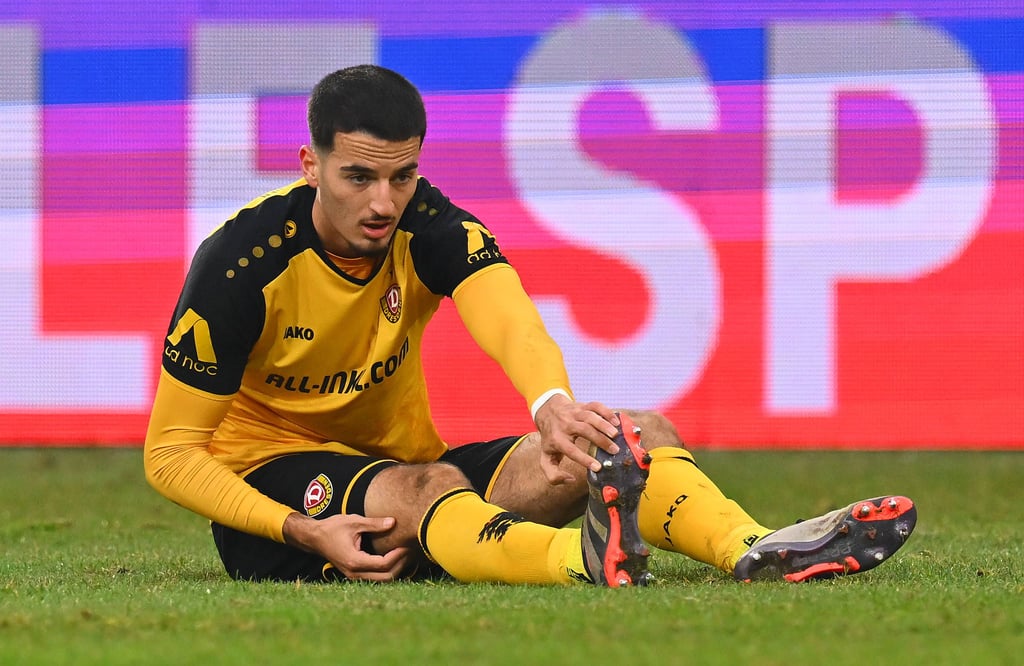 Andi Hoti schlug bei Dynamo Dresden ein. Der Innenverteidiger steht allerdings ab dem 1. Juli wieder beim 1. FC Magdeburg unter Vertrag.