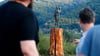 Die Bronze-Statue von US-First Lady Melania Trump in ihrer Heimat Slowenien ist gestohlen worden. (Archivbild)