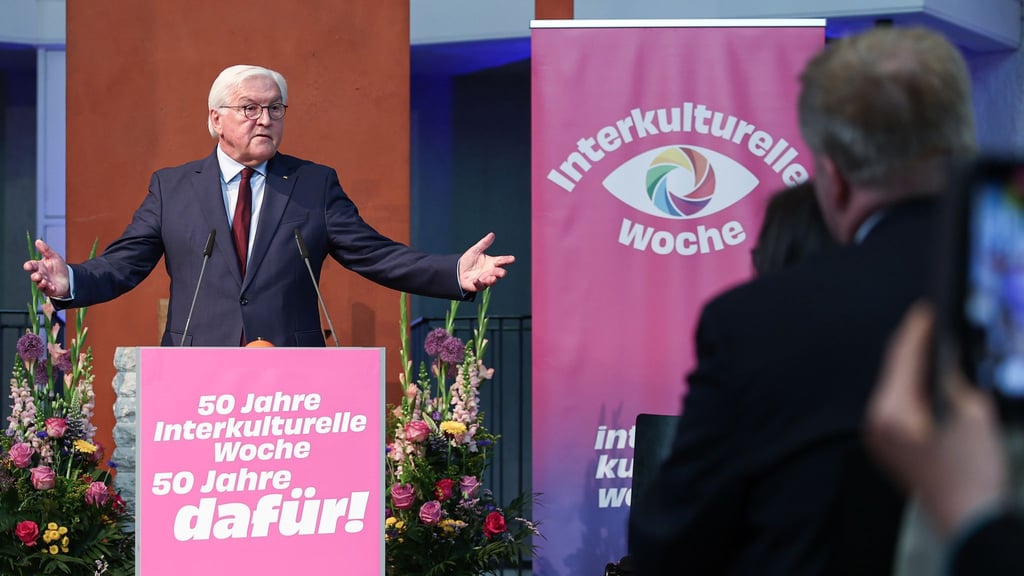 Bundespräsident Frank-Walter Steinmeier schaut differenziert auf das Thema Zuwanderung.