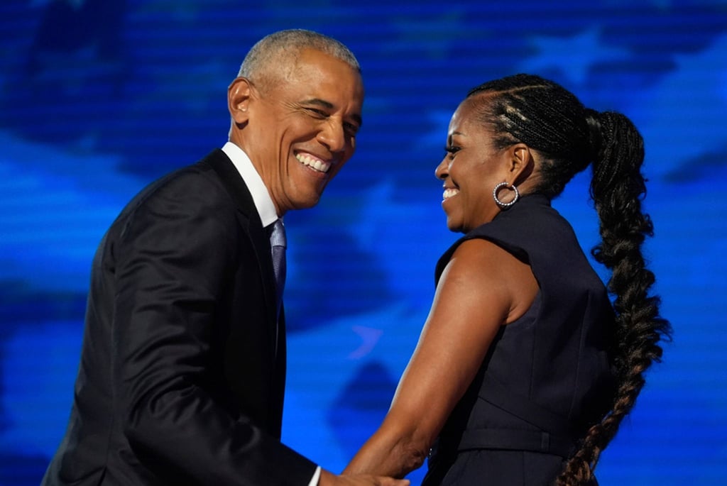 Michelle Obama hat eigenen Worten zufolge gegen ihren Mann Barack den „Kampf“ um die Temperatur im Schlafzimmer gewonnen. (Archivbild)