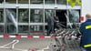 Ein Geldautomat wurde in der Weißenfelser Straße in Naumburg in einem Shoppingcenter beschädigt.