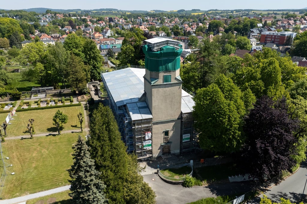 Großröhrsdorf bereitet Neubau der von Feuer zerstörten Stadtkirche vor (Archivbild)