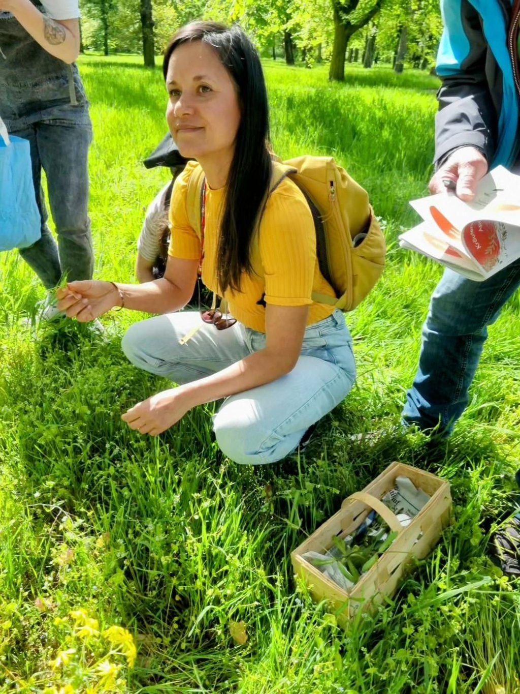Wildpflanzenpädagogin Franziska Ilsebeck