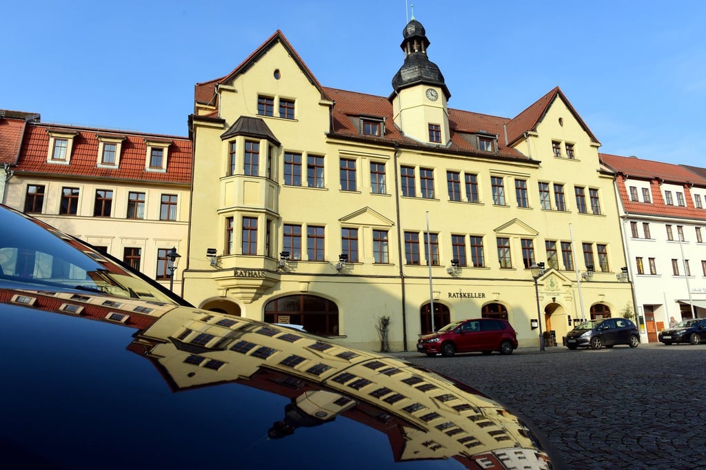 Im Rathaus in Hettstedt hat der Bürgermeister seinen Amtssitz.