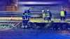 Die Freiwillige Feuerwehr Stendal rückte am Donnerstagabend, 15. Mai 2025, an den Stendaler Bahnhof aus. 