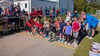 Der Volkssporttag in Angern startete auch in diesem Jahr wieder mit den Läufen der Jüngsten.