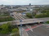 Die Ringbrücke am Magdeburger Damaschkeplatz ist gesperrt. Nun steht der genaue Zeitplan für den Abriss fest.