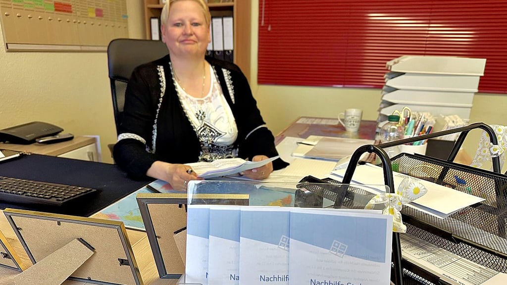 Nicole Jamrath ist erste Ansprechpartnerin der Nachhilfe Stube.