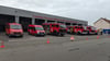 Zum Geburtstag können auch die Fahrzeuge der Feuerwehr bestaunt werden. 