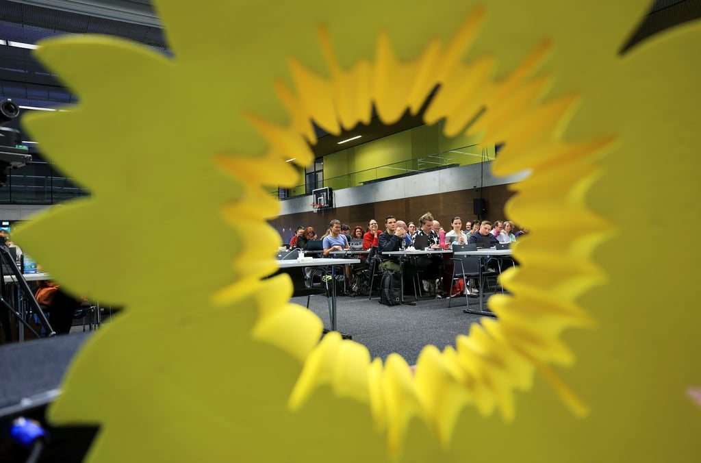 Der Landesparteitag der sächsischen Grünen findet in diesem Jahr in Neukieritzsch bei Leipzig statt.