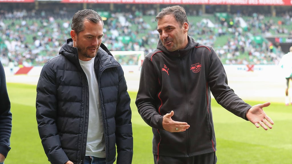 Im Diskurs mit Sportchef Marcel Schäfer: Zsolt Löw.