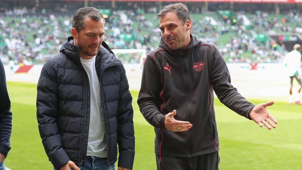 Im Diskurs mit Sportchef Marcel Schäfer: Zsolt Löw.